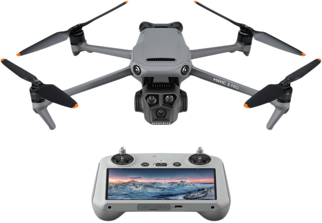 Квадрокоптер DJI Mavic 3 Pro (No RC, No Battery) (CP.MA.00000651.01)